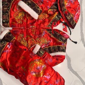 Red Dragon Embroidered Jacket